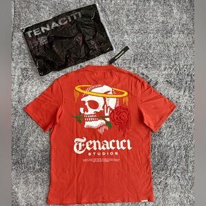 Men’s Tenaciti Studios Tee, Heavyweight, Size Small, Oversized, NWT